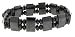 Hematite Bracelet - Tanker with 2 Disc