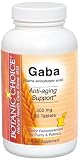 Botanic Choice GABA Plus - Gamma-aminobutyric acid, 500 mg., 90 tablets, Bottles (Pack of 6)