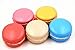 JKING Simulation Artificial Small Fake Dessert Macarons Cake Dessert Pastry Decoration Cabinets Display Photography Props Assorted Colors(12pcs)