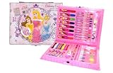 Disney Princess 51 Piece Deluxe Colouring Case