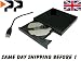 Slimline Usb External Dvd Rom Drive In Black Reads Plays Both Cd Dvd Media Slim And Portable Drive For Laptops Netbooks And Desktop Pcs Works With Windows And Linux Works With Samsung Nc10 Asus Eee Pc Macbook Air Acer Aspire One And Any Other Netbooks Laptops