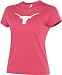 Texas Longhorns Women's Pink Big Logo T-Shirt