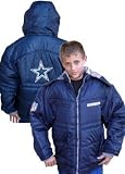 Dallas Cowboys Youth Shield Heavyweight Sideline Jacket