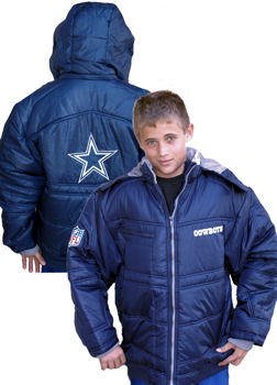Childrens Toyshop  Apparel : Dallas Cowboys Youth Shield Heavyweight Sideline Jacket