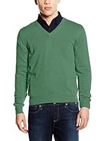 Piacenza cashmere Jersey (Verde)