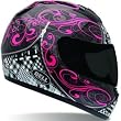 Bell Women's Arrow Zipped Helmet - Medium/Black/Pink