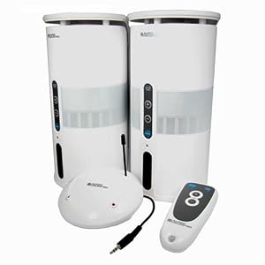 Audio Unlimited Wireless Speakers with Remote