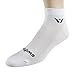 Swiftwick- PERFORMANCE ONE Golf & Running Socks (White, Large)