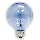GE 48694-6 40 Watt Reveal Globe G25 Light Bulb, Clear, 6-Pack
