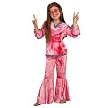 Woodstock Diva - Pink Girls Costume