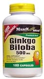Ginkgo Biloba 500mg, 180 Capsules