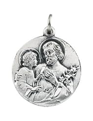 14K Yellow Gold 18.00 mm St. Joseph Medal