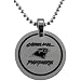 Carolina Panthers Circle Pendant with Chain
