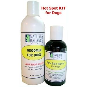 Organic Hot Spot Kit for Dogs - Natural relief