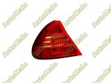 99-02 MITSUBISHI MIRAGE EURO TAIL LIGHTS - RED / SMOKE - LED - KS