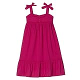 Girls' Cherokee® Woven Dress - Cerise Queen