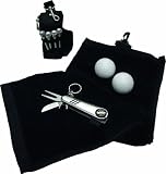 LONGRIDGE GOLF EQUIPMENT GOLFERS BUDDY TOWEL SET BLACK Picture