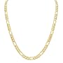 Men's 14k Yellow Gold 8.5mm Figaro Chain Necklace, 24"