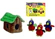 SET OF 3 REPLACEMENT BIRDS - for Kyjen Hide-a-Bird