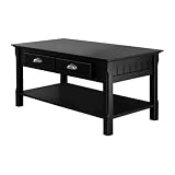 Timer, Coffee Table, Drawers And Shelf By Winsome Wood