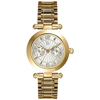 GUESS COLLECTION - G25028L - Analogique - Montre Femme - Bracelet en or ton metal