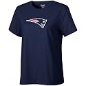 Reebok New England Patriots Ladies Navy Blue Logo Premier T-shirt