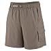 Made for fishing or just relaxing on the water! Lightweight, quick-drying 100% textured nylon poplin shorts with built-in Omni-Shade UPF?50 sun protection feature several handy pockets and an interior mesh brief for added comfort. Inseam: 8'. Machine wash