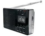 41ozIv8KeCL._SL160_ - SuperSonic SC-1099 Black Digital AM FM Portable Mini Pocket Radio - shortwave-ham-radio-daily-specials