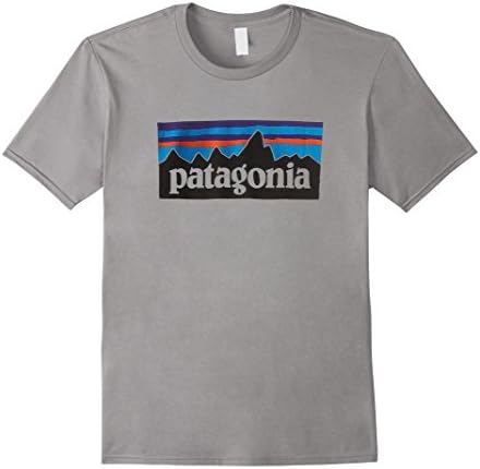 Men's Patagonia Illustrated Buffalo T Shirt Funny Gifts Small Slate