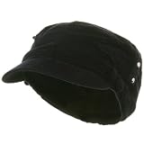 Corduroy Patch Combat Hat - Navy W16S60E