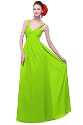 Ruched Lace Sleeveless Spaghetti Strap Chiffon Cocktail Floor Length Evening Dress/Homecoming Dress/Prom Dress/Wedding Party Dress/Maxi Dress 