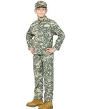 Boys Medium United States Army Uniform Costume (7-10)