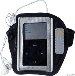 Nathan Frequency Music Device Arm Band Holster: Black