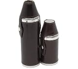 Mulholland Men's 10 oz Sportsman's Flask Leather Flasks