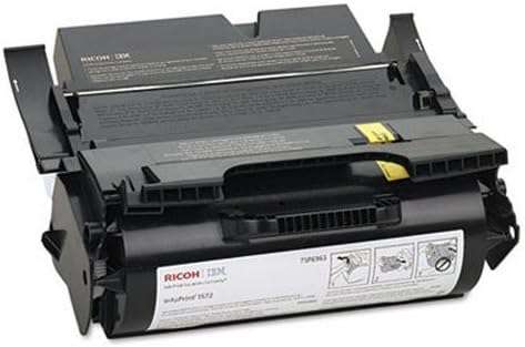 Ricoh 32000 Page Yield Extra High-Yield Black Toner for IBM Infoprint 1572 Printer 75P6963