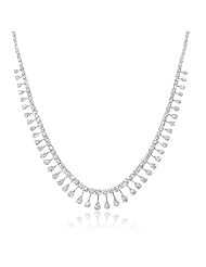 Diamond 18k White Gold Necklace