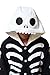 SAZAC Skeleton Kigurumi - Onesie Jumpsuit Halloween Costume
