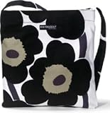 marimekko マリメッコ肩掛けバッグ Etro ウニッコ柄ブラック 5263123481-99