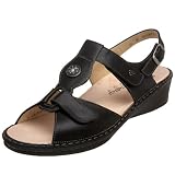Finn Comfort Women's Adana T-Strap Sandal,Schwarz,4 UK (US 6.5 M)