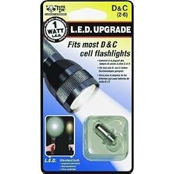 Nite Ize LRB-07-PR1W 1-Watt LED Bulb Upgrade/Replacement for Most C/D-Battery Flashlights