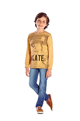 Boys Long Sleeve T-Shirt Skater Graphic Tee Kids Clothing Pulla Bulla 2-10 Years