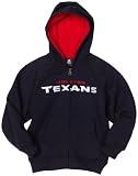NFL Boys' Houston Texans Sportsman Zip Ft Fleece Hoodie - R16C4Q32 (Deep Obsidan, 5/6)