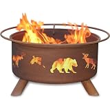 Patina Products F106,  30 Inch Wildlife Fire Pit ~ Patina