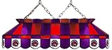 Imperial Toronto Raptors Licensed 40-Inch Rectangular Stained Glass Billiard Table Light