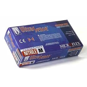 Microflex US-220-XL UltraSense Nitrile Exam Glove, XLarge, 100 Pieces per Box Microflex US-220-XL UltraSense Nitrile Exam Glove, XLarge, 100 Pieces per Box