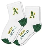 MLB Oakland Athletics Kid's Youth Socks (2 Pack)