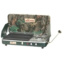 Stansport Team Realtree propane stove&grill combo w/piezo igniter