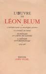 L'Oeuvre de L�on Blum (1914-1928)