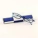 Fashion Spring Hinge Plastic Frame Reading Glasses with Magnetic Checkboard Case
