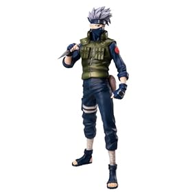  Naruto Shippuden MegaHouse Deluxe 9 Inch PVC G.E.M. Series Statue Kakashi Hatake